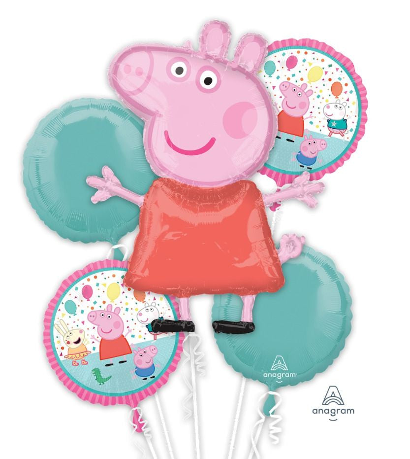 Peppa Pig balloon collection in Bondi, Sydney