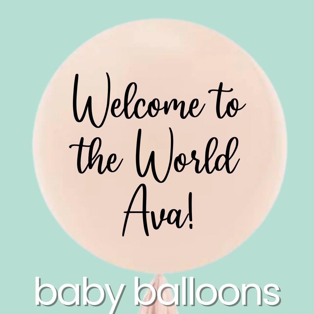 Baby balloon collection in Bondi, Sydney