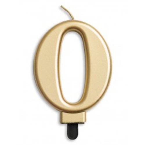 Gold Jumbo Candles (0-9)