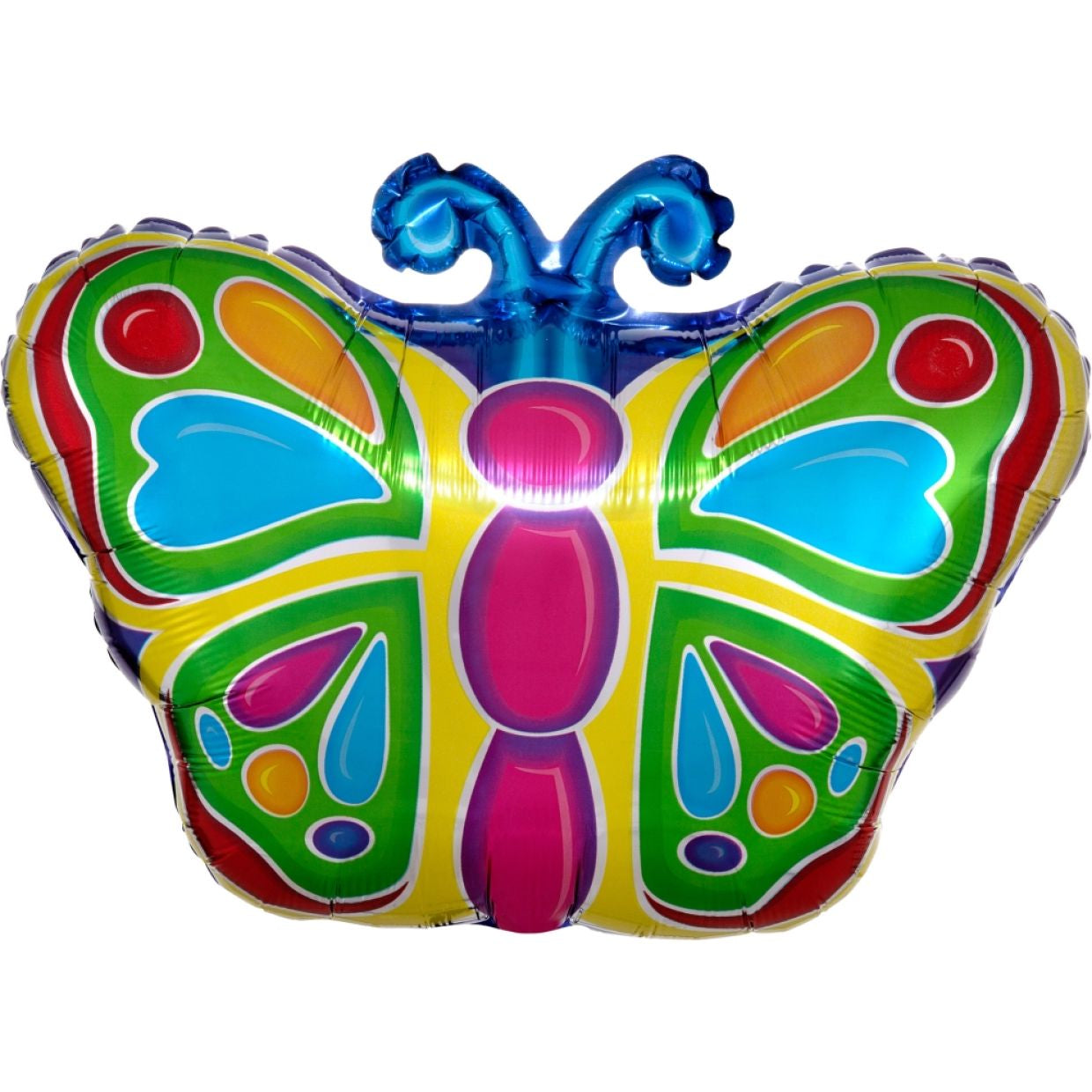 Bright Butterfly Balloon - 07255 bright butterfly by Bondi Road Balloons