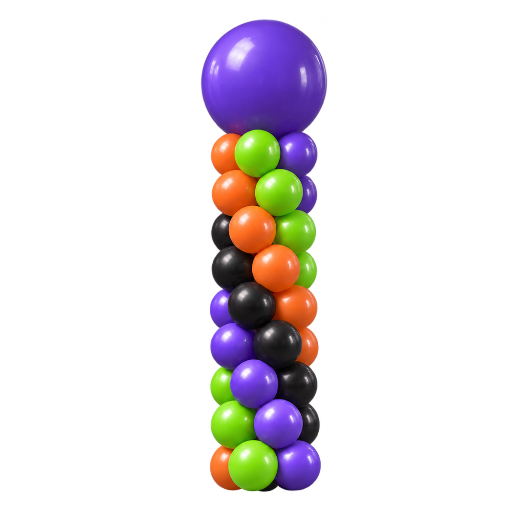 Halloween Balloon Columns