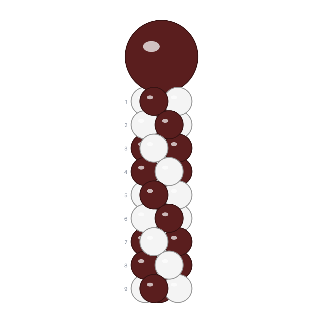 Grand Final Balloon Columns
