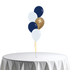 School Formal Latex Balloon Bunch - silver, white & gold in Bondi, Sydney