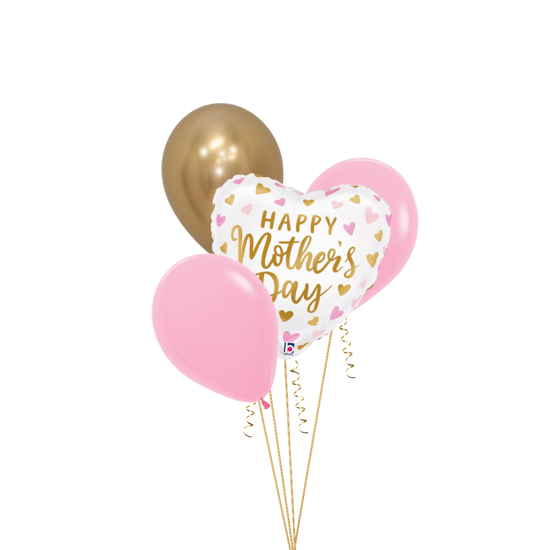 Mothers' Day Hearts Bouquet