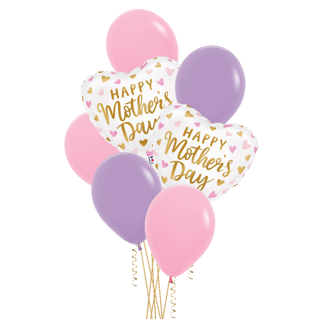 Mothers' Day Hearts Bouquet