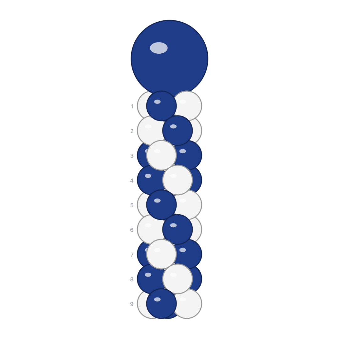 Grand Final Balloon Columns
