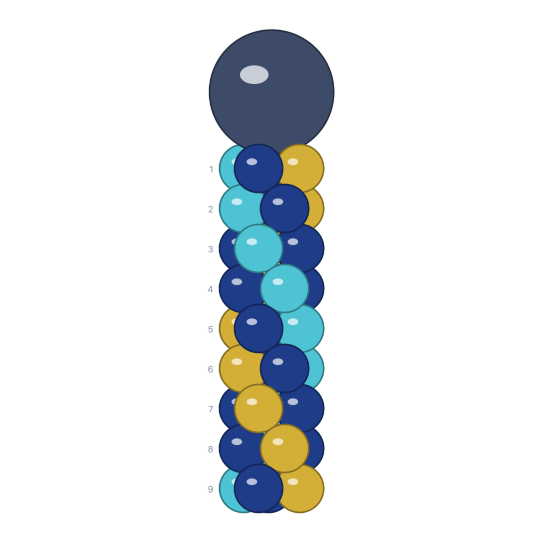 Grand Final Balloon Columns