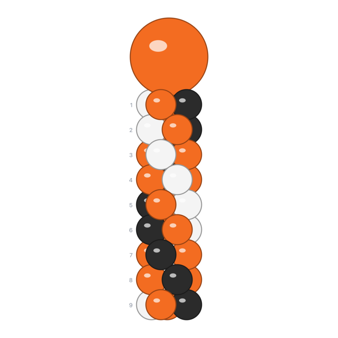 Grand Final Balloon Columns