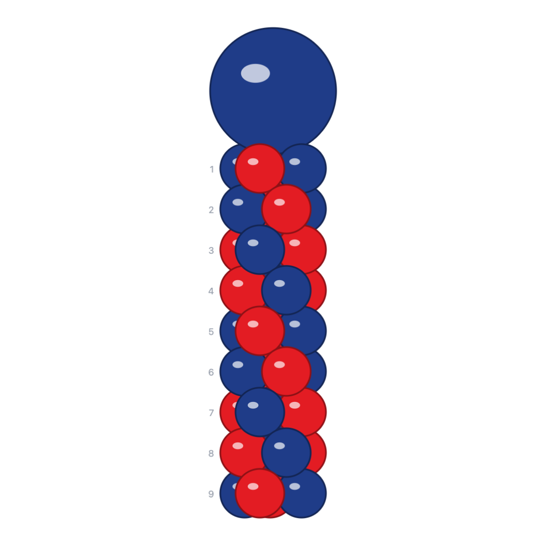 Grand Final Balloon Columns