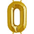 Large Number Balloon - Gold (0-9)