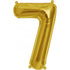 Large Number Balloon - Gold (0-9)