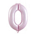 Matte Pastel Pink - Large Number 86cm - 213850 500x500 balloon design in Bondi, Sydney