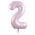 Matte Pastel Pink - Large Number 86cm - 213852 500x500 balloon design in Bondi, Sydney