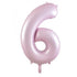 Matte Pastel Pink - Large Number 86cm - 213856 500x500 balloon design in Bondi, Sydney