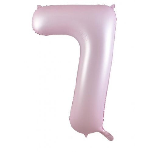 Matte Pastel Pink - Large Number 86cm - 213857 500x500 balloon design in Bondi, Sydney