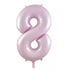 Matte Pastel Pink - Large Number 86cm - 213858 500x500 balloon design in Bondi, Sydney