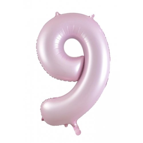Matte Pastel Pink - Large Number 86cm - 213859 500x500 balloon design in Bondi, Sydney