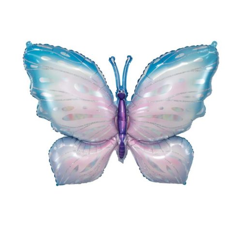 Blue Butterfly Foil Balloon - 214111 500x500 in Bondi, Sydney