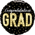 Congratulations Grad Marquee Lights Balloon - 21551 21556b by Bondi Road Balloons