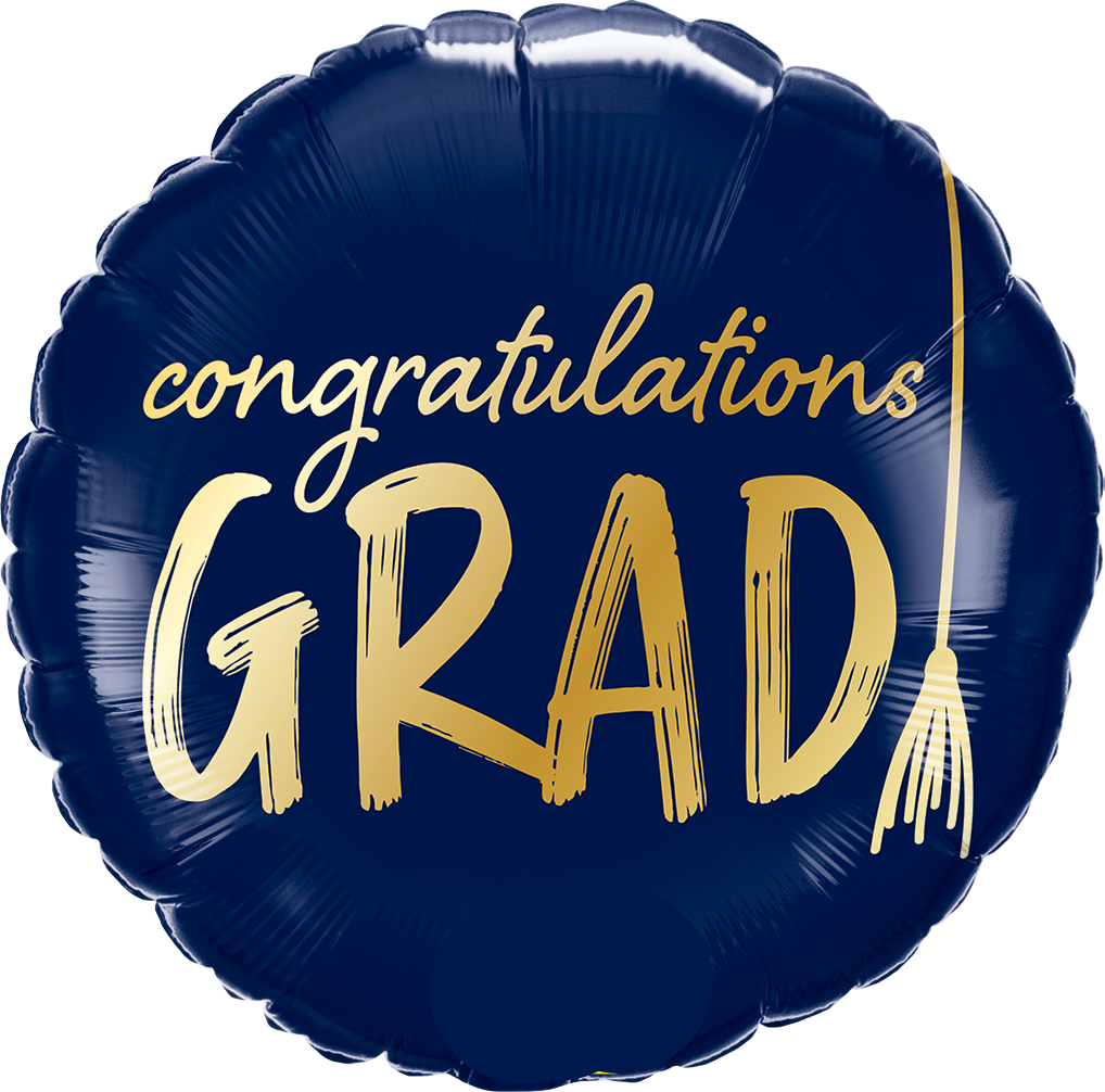 Congratulations Grad Balloon - 21558 21563b by Bondi Road Balloons