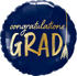 Congratulations Grad Balloon - 21558 21563b by Bondi Road Balloons