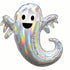 Iridescent Ghost Balloon for parties in Bondi and Sydney