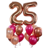 25th Birthday Balloon Set – Number Foils & 12 Latex Balloons - 21 e500 b6ef in Bondi, Sydney