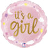 It's A Girl Stars & Clouds balloon design by Bondi Road Balloons