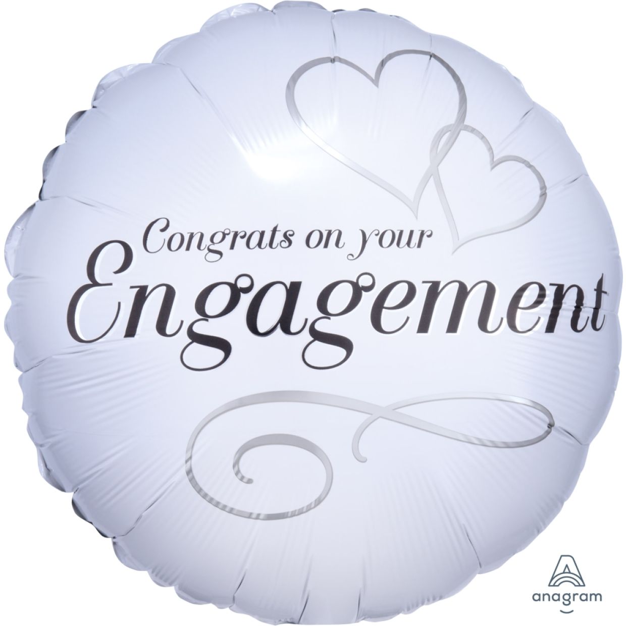 Two Hearts Engagement Balloon