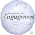 Two Hearts Engagement Balloon - 24548 two hearts engagement by Bondi Road Balloons
