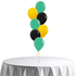 School Formal Latex Balloon Bunch - yellow, green & black - 24 312a 4e27 in Bondi, Sydney