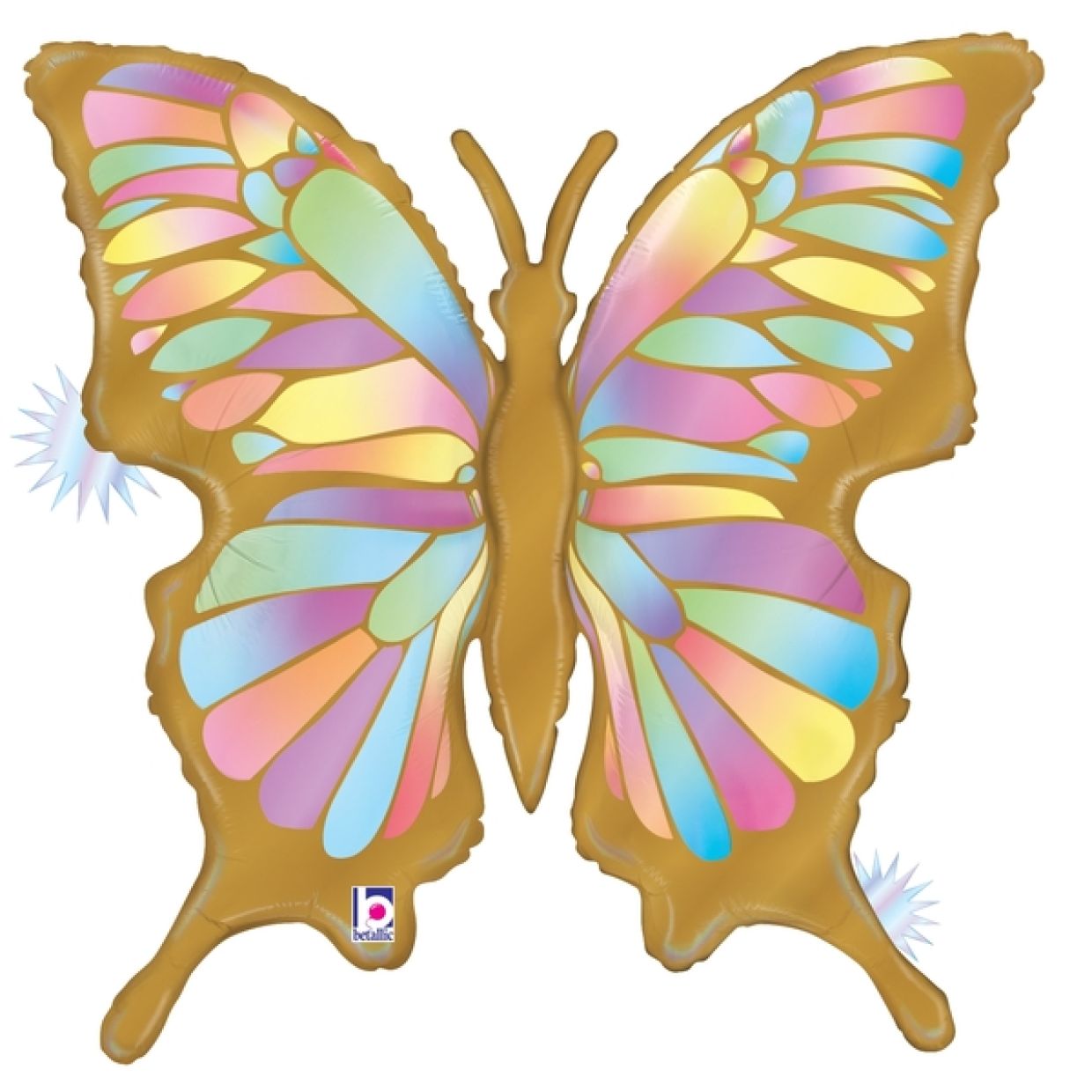 Opal Butterfly Balloon - 25093 opalbutterfly.eps ad25 4eda a45f by Bondi Road Balloons