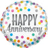 Happy Anniversary Confetti Dots Balloon - 25238 large 7bb4 4dff a39d by Bondi Road Balloons