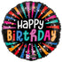 Colourful Birthday Balloon - 26363p r18 colorful birthday sparkle b in Bondi, Sydney