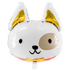 Matte Dog Head Balloon by Bondi Road Balloons