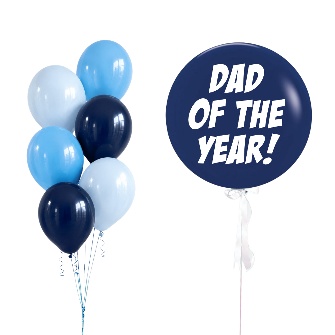 Fathers' Day Jumbo Balloon Bouquet