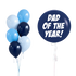 Fathers' Day Jumbo Balloon Bouquet