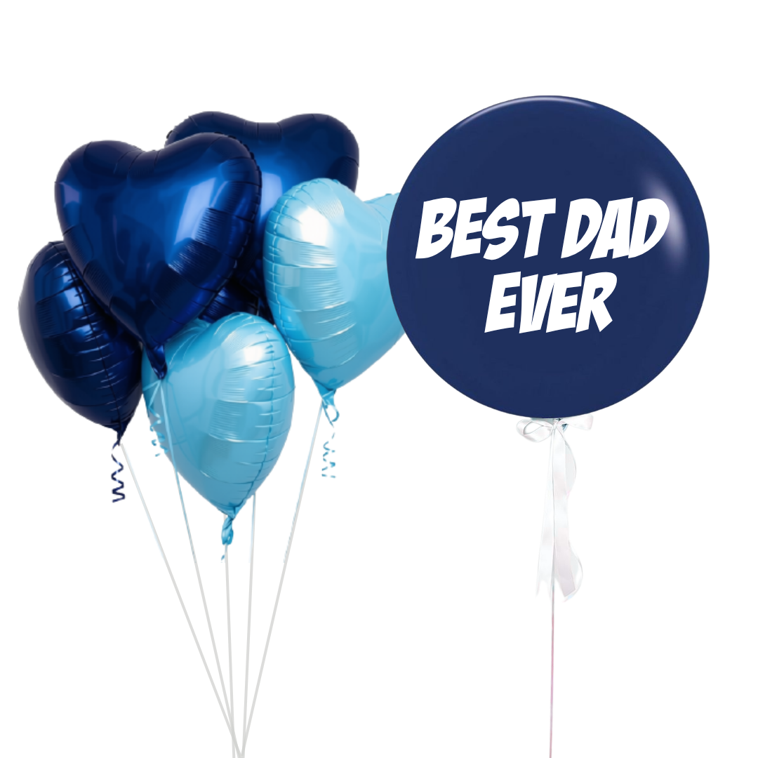 Fathers' Day Jumbo Balloon Bouquet