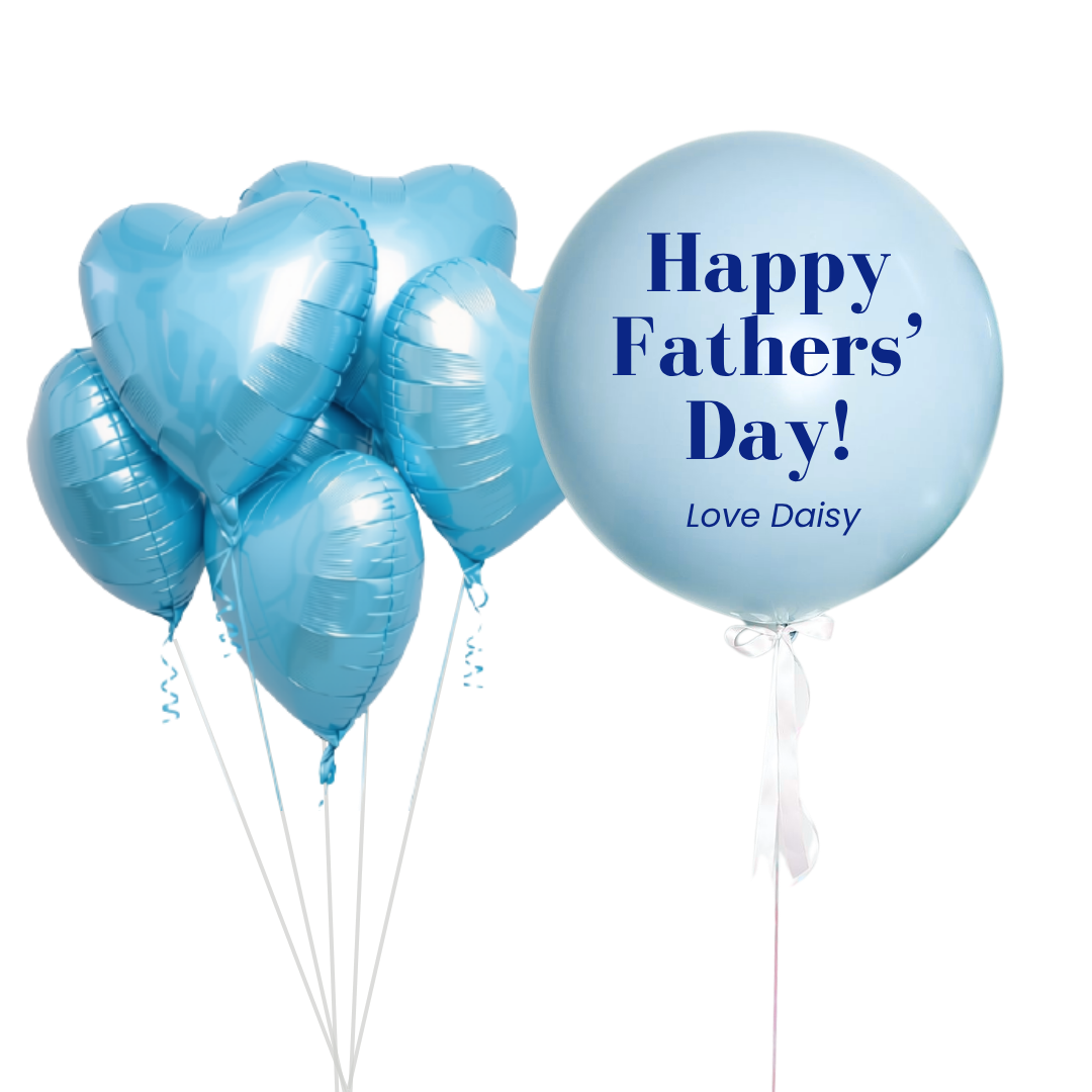 Fathers' Day Jumbo Balloon Bouquet