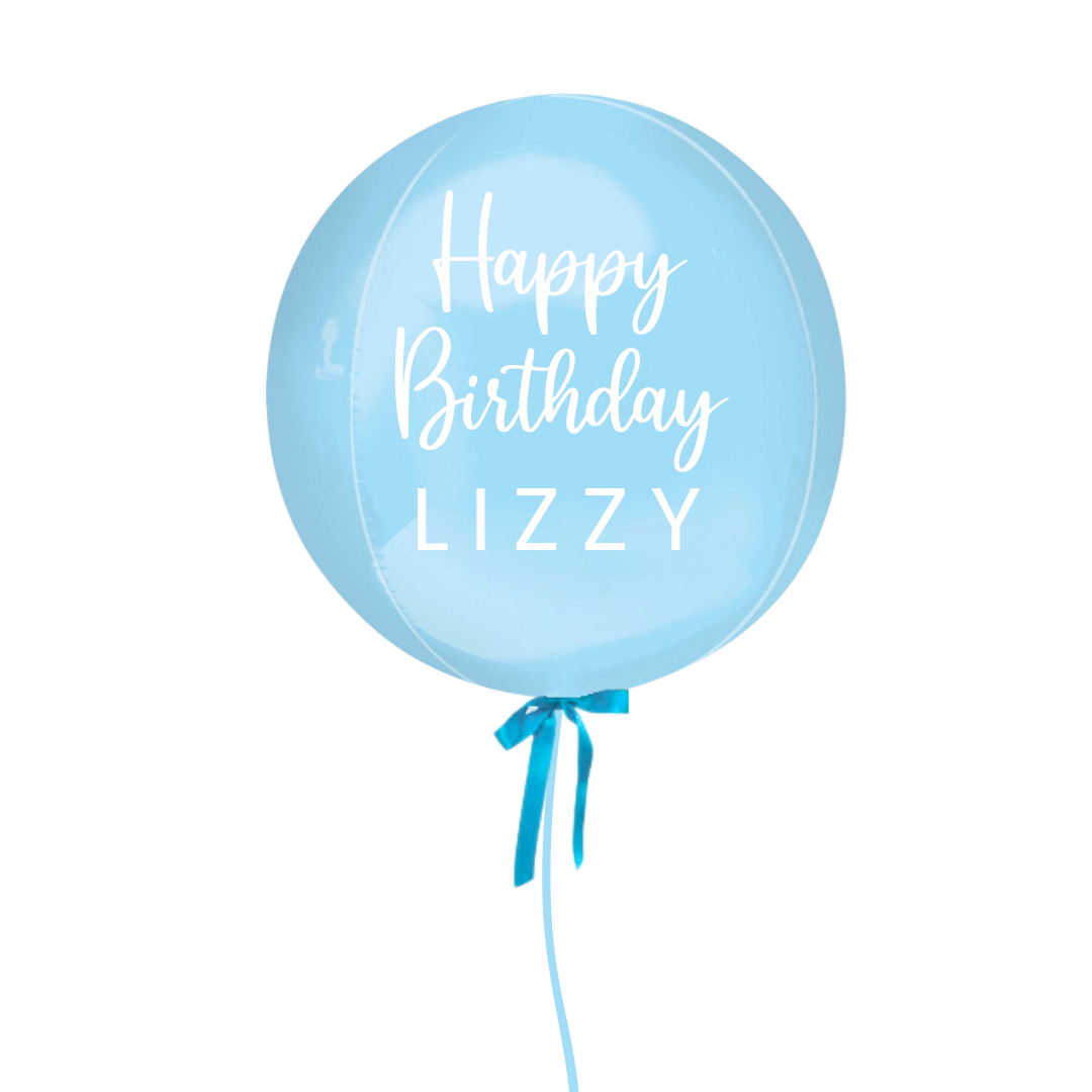Personalised Orb Bundle - Pastel Blue