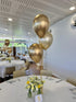 School Formal Latex Balloon Bunch - yellow, green & black in Bondi, Sydney