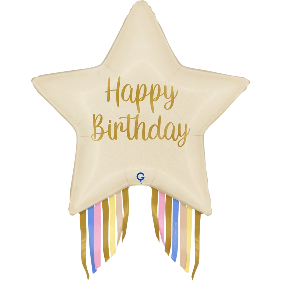 Starburst Birthday Balloon