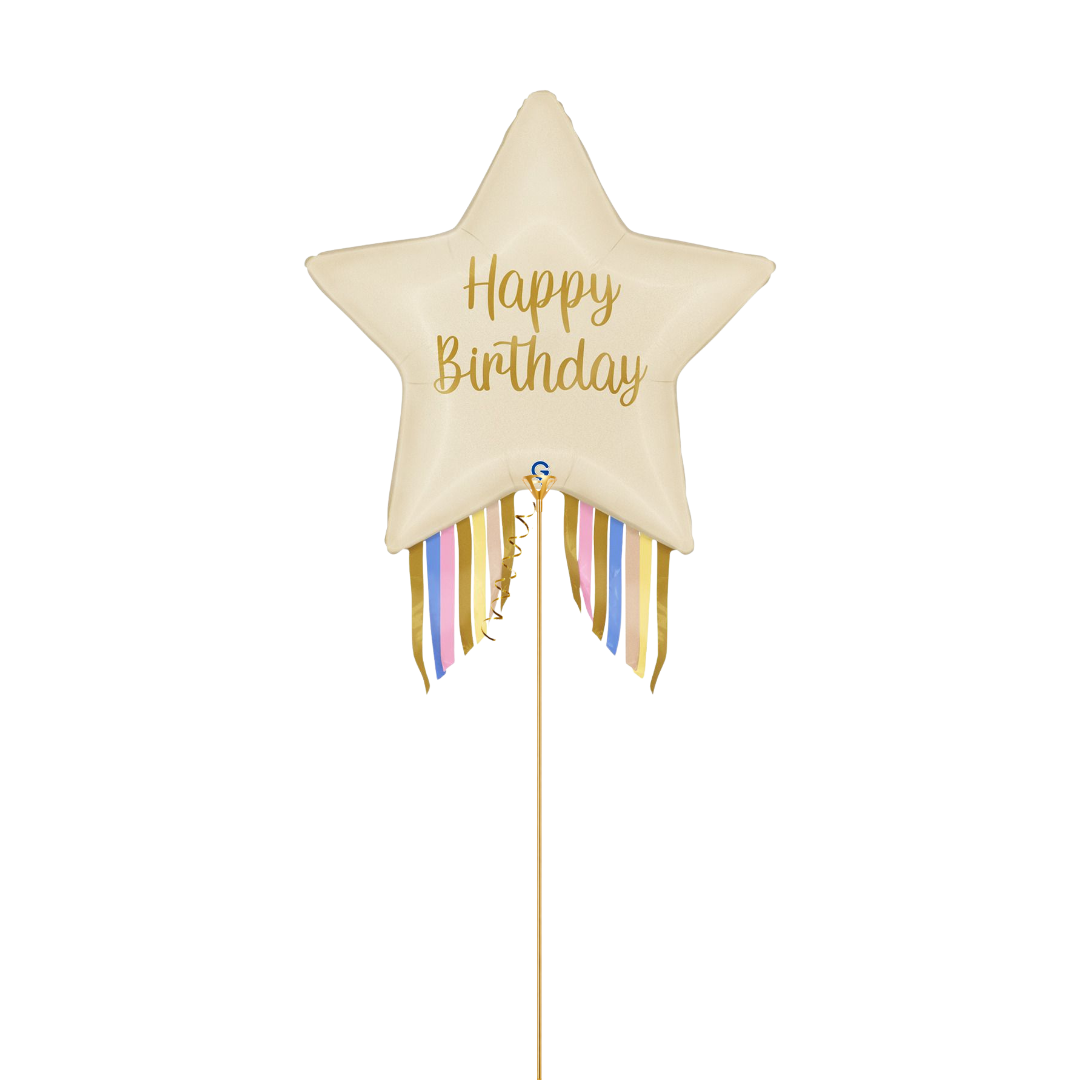 Starburst Birthday Balloon