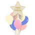 Starburst Birthday Balloon