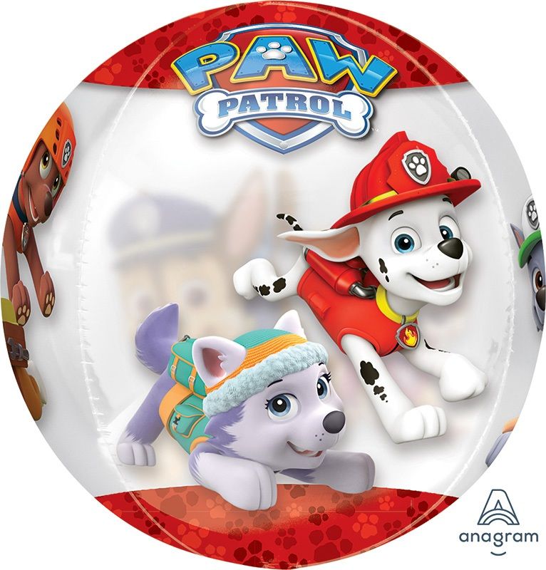 Paw Patrol Orbz Balloon - 40cm by Bondi Road Balloons