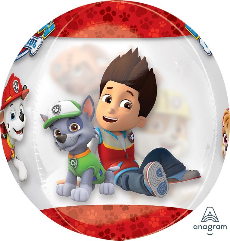 Paw Patrol Orbz Balloon - 40cm by Bondi Road Balloons