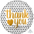 Thank You Modern Dots Balloon - 35649 thank you modern dots by Bondi Road Balloons