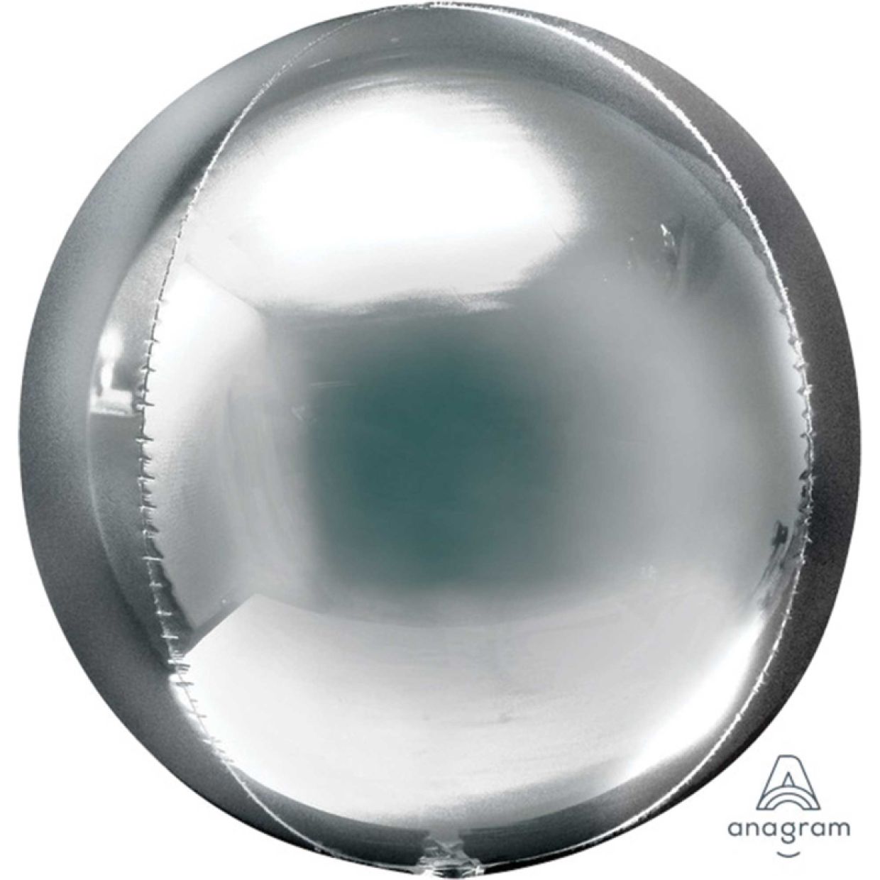 Silver Orbz Balloon - 39381 2820199 by Bondi Road Balloons