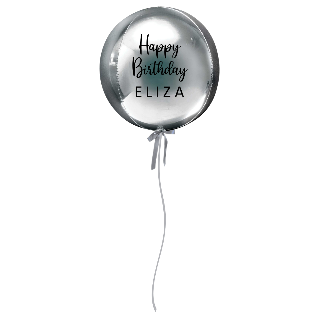 Personalised Orb Bundle - Silver