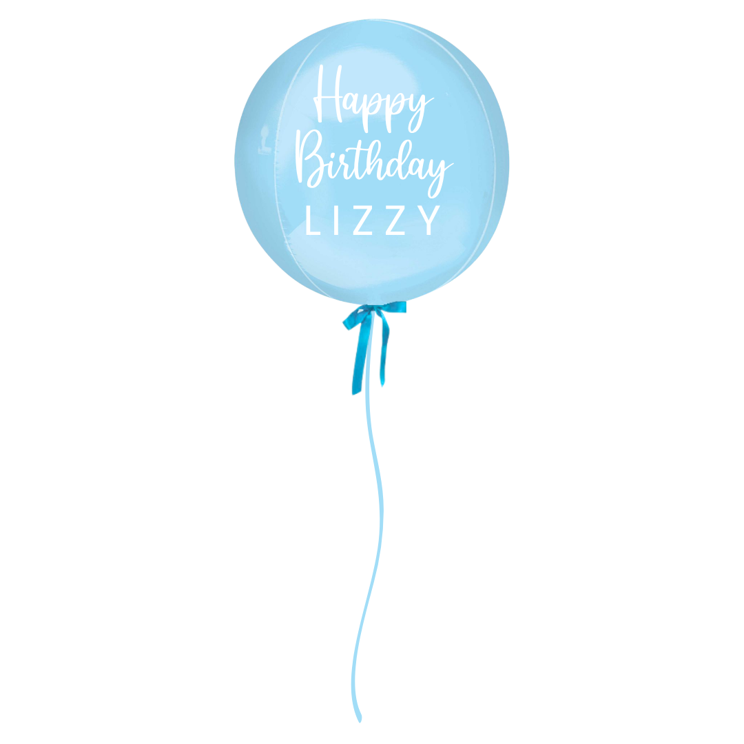 Personalised Orb Bundle - Pastel Blue